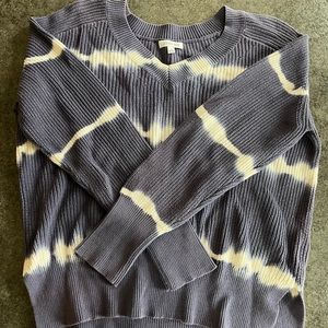 Johnny Was Split Side V-neck Sweater